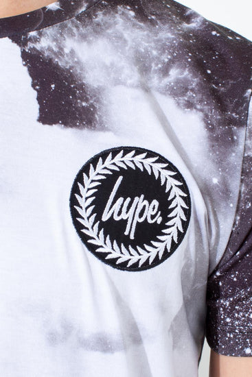 Hype Black Space Kids T-Shirt