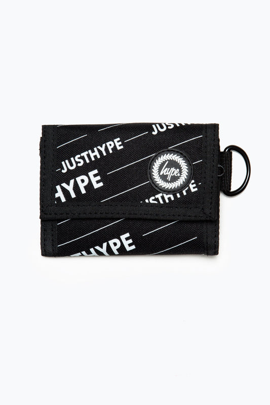 HYPE BLACK LOGO WALLET