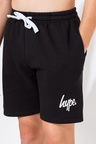 Hype Black Script Kids Shorts