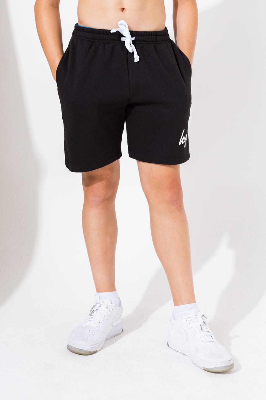 Hype Black Script Kids Shorts