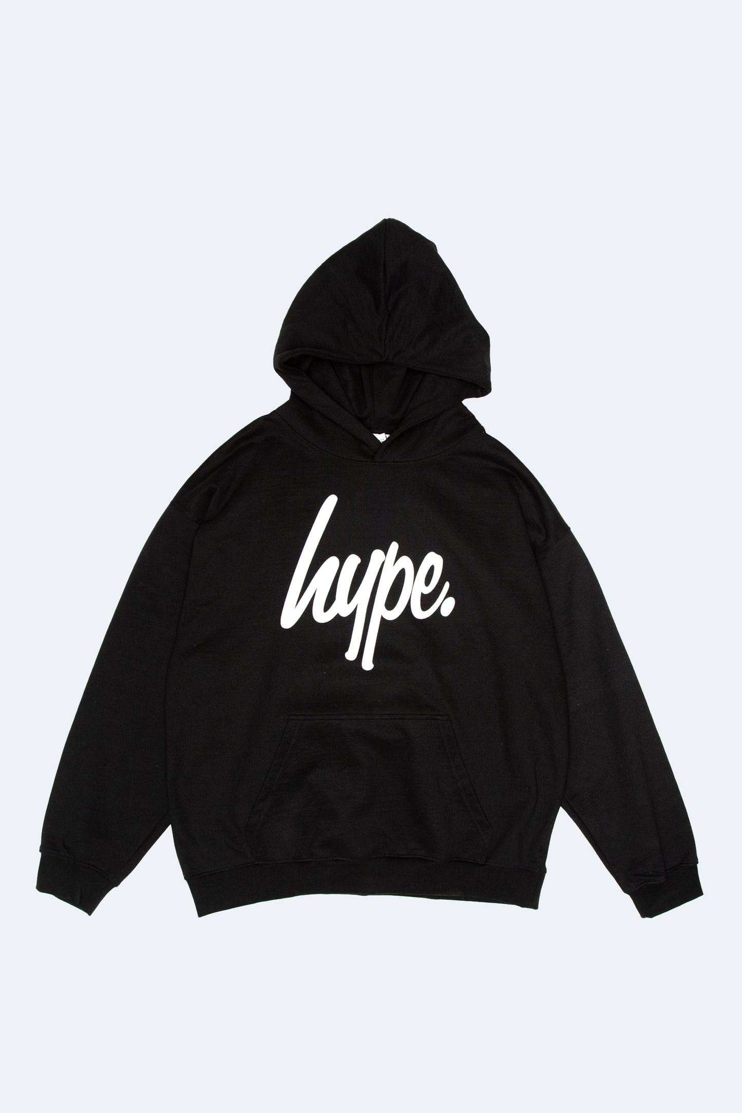 HYPE ADULTS BLACK SCRIPT HOODIE